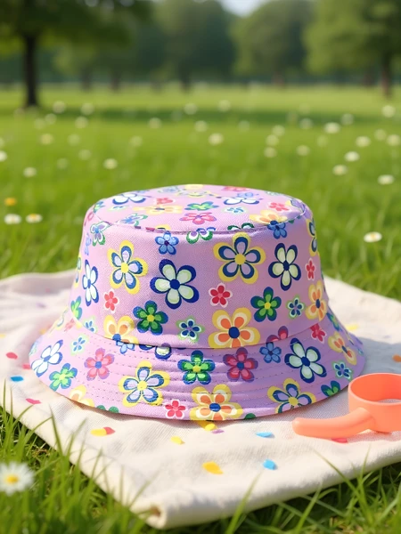 Royalfashion Laste ämbrimüts Värviline Splash Bucket