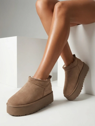 Royalfashion Женские короткие сапоги a'la snow boots Ozozi