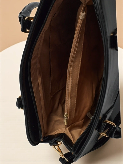 Naiste shopper-tüüpi ökonahast käekott reljeefse mustriga Iron Lace