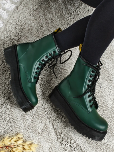 Women's Isadore Embossed Worker Boots