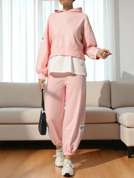 Royalfashion Naiste puuvillane komplekt särgilaadse sisuga