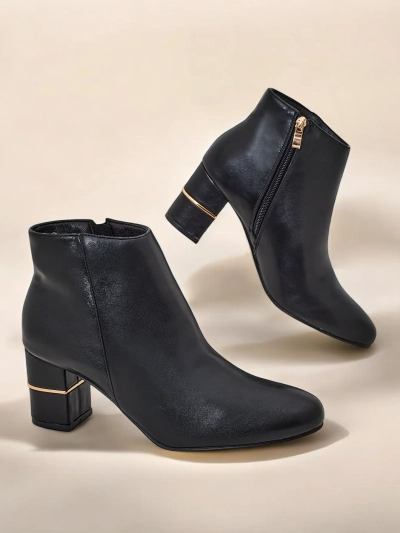 Royalfashion Wimen's wedge heel ankle boots Afennor