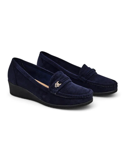 Royalfashion Женские мокасины на низком каблуке Polefle