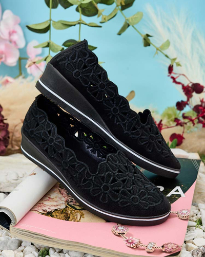 Royalfashion Women's low-heeled half shoes Dellio