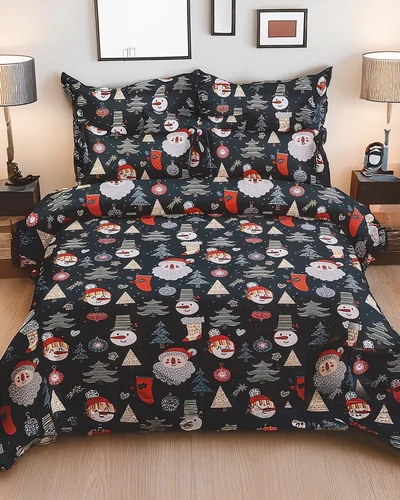 Royalfashion jõuluvoodi komplekt 160x200 täielik 3-osaline