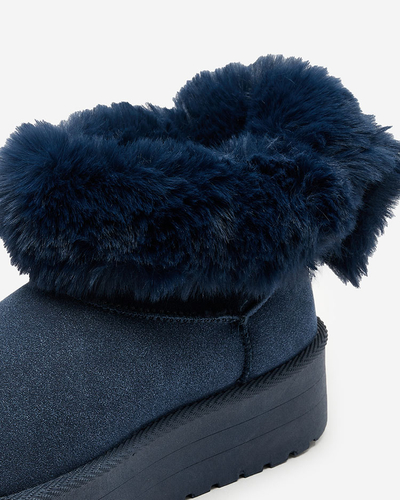 Royalfashion Women's boots a'la snow boots in black Goroggo