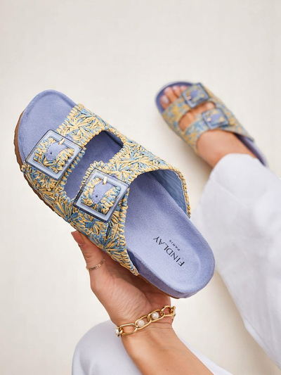Royal Fashion Women's Buckle Sandals Samorra