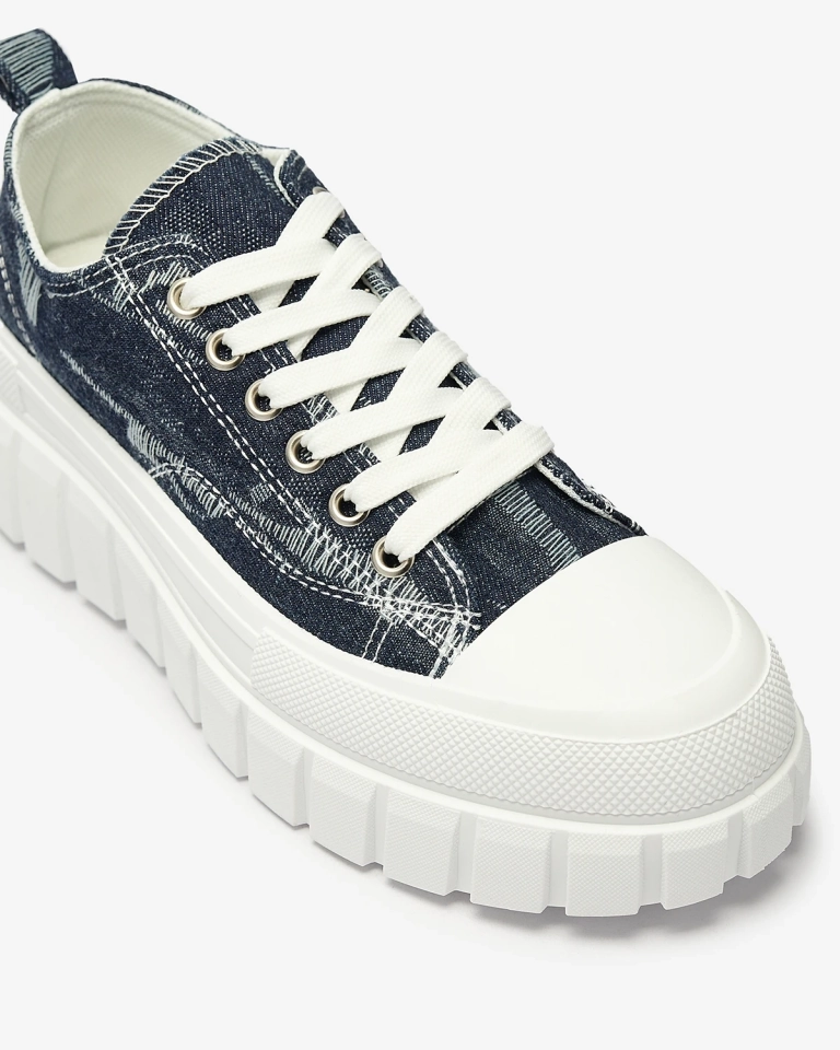 Navy Blue Elysium Sneakers