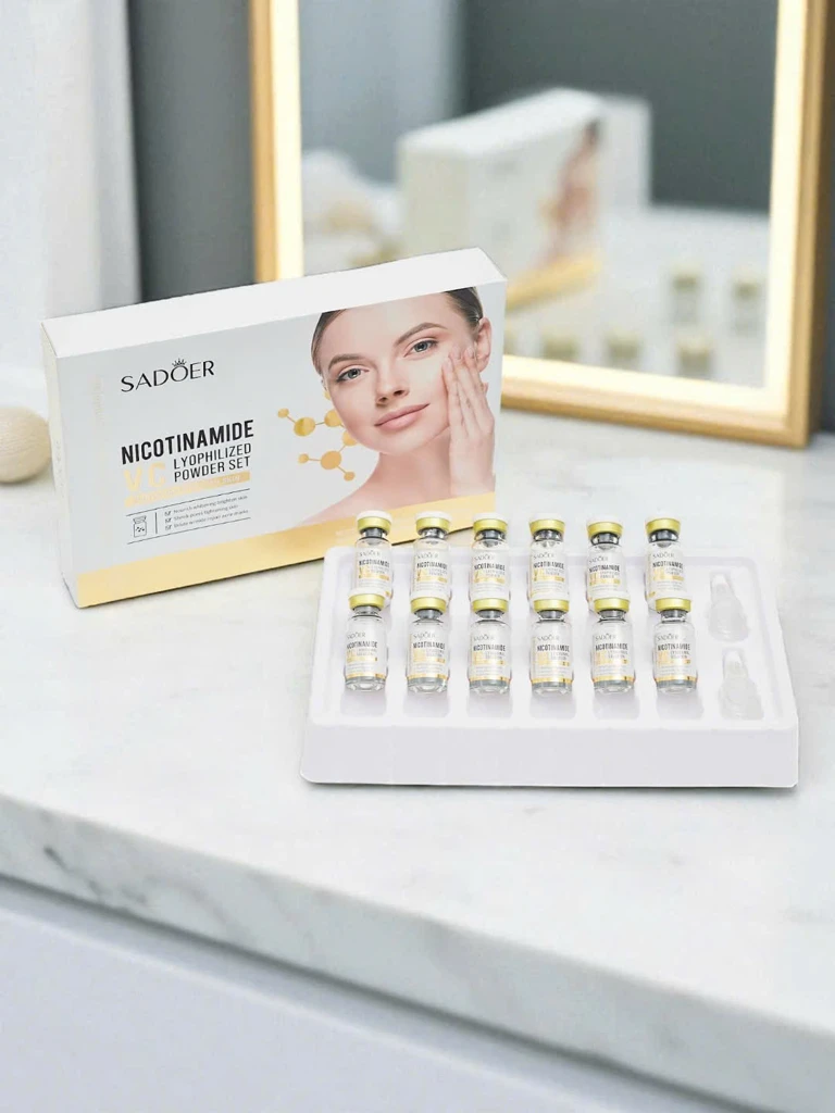Sadoer Набор лиофилизированного никотинамида и порошка витамина C