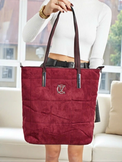 Caryenne Women's Shopper Bag Eco Suede