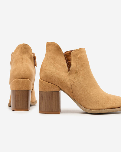 Royalfashion Camel naiste Ricteas stilettasaapad