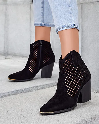 Royalfashion Naiste Tonnet aetud saapad