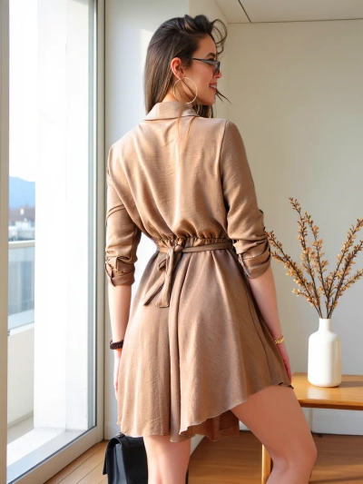 Royalfashion Элегантное женское платье до колен