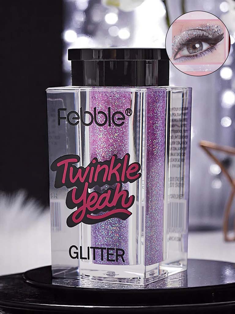 Sädelev Jah Lilla glitter näole ja kehale