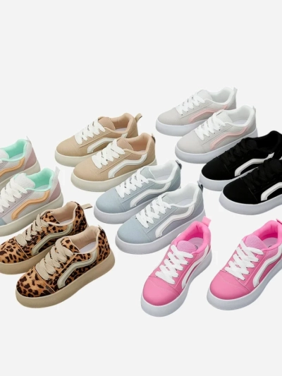 Royalfashion Women's Platform Sport Sneakers Ensis
