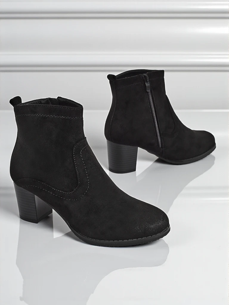 Naiste öko-seemisnahast kontsaga poolsaapad Crimson Echo