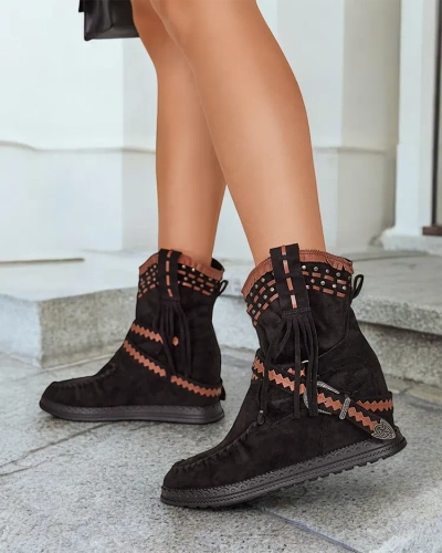 Royalfashion Naiste Mollaf Tassel Booties