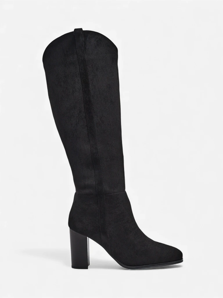 Women's Ersenal Eco-Suede Block Heel Boots