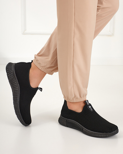 Black Banila Women's Slip-On Trainers - Footwear