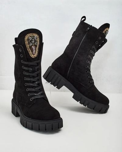 Royalfashion Women's Suboo tall bagger boots