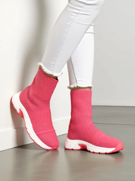 Royalfashion Women's High Sports Sneakers Leriot