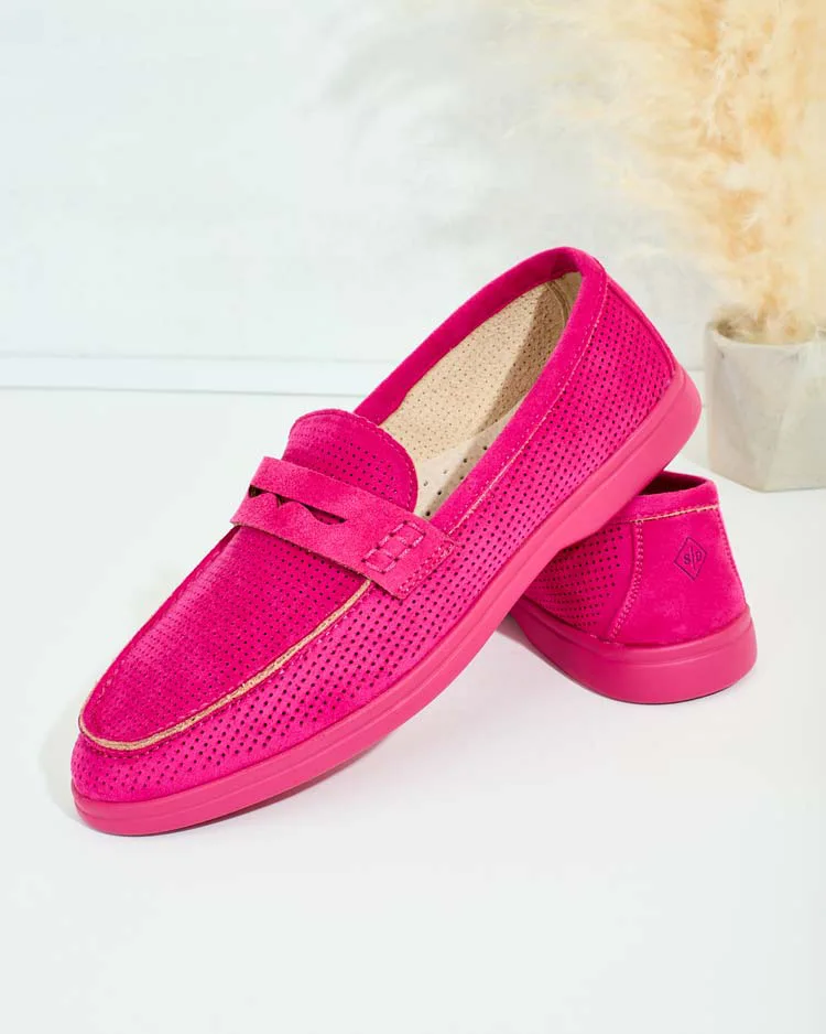 Royalfashion Women's openwork moccasins Sierro