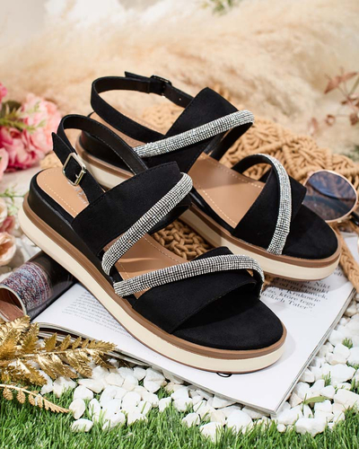 Royalfashion Women's Obissa low-heeled sandals
