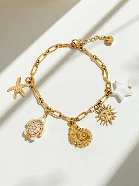 Poseidon Mare Stella Bracelet with Sea Motifs