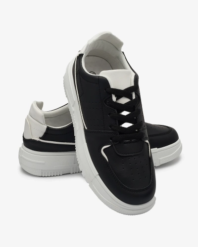 Women's sports sneakers in black Hellar - Footwear