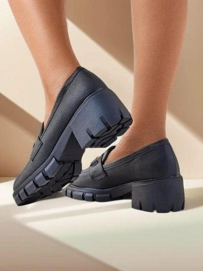 Royalfashion Women's moccasins with a low heel Tollere