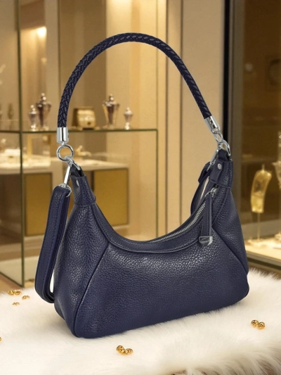 Royalfashion Small Women's Eco-Leather Handbag with Decorative Strap Lacquea