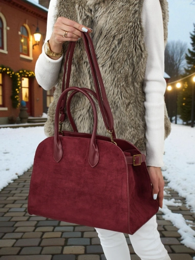 Naiste shopper-stiilis öko-seemisnahast käekott Dorelle