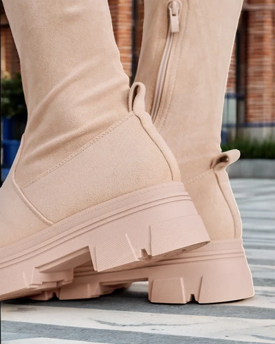 Женские сапоги выше колена Royalfashion Aniaf