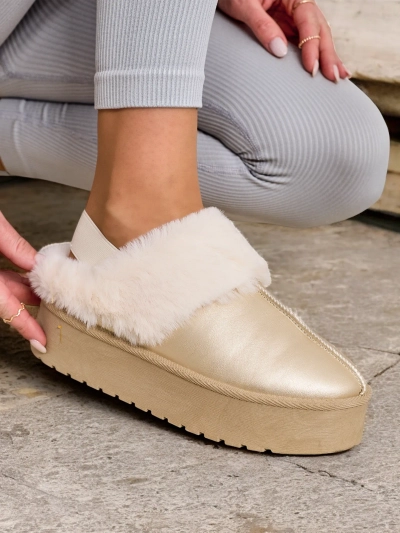 Royalfashion Short ankle boots without heel in snow boots style for women Ebiz
