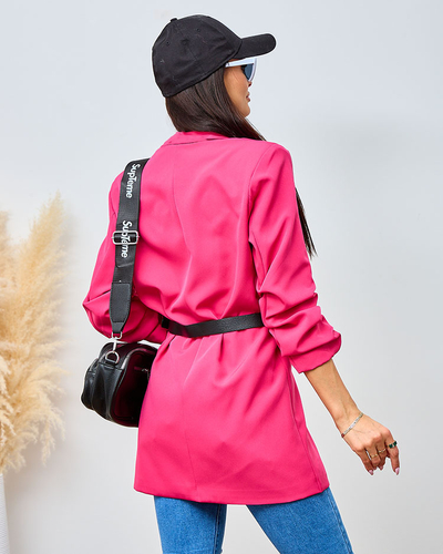 Royalfashion Women's blazer with belt