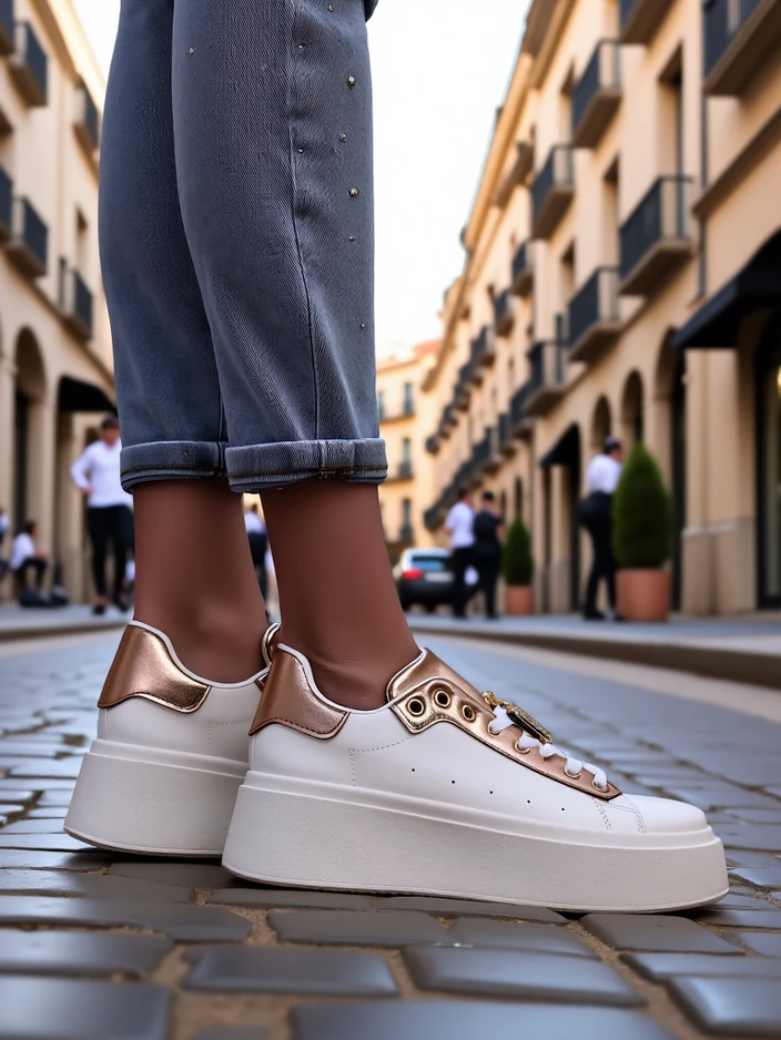 Royalfashion Women's sports sneakers Kisoffi