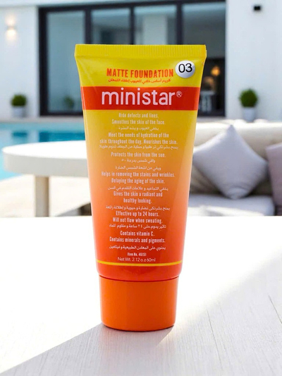 MINI STAR Moisturizing BB cream with Vitamin C with a matte finish Ivory