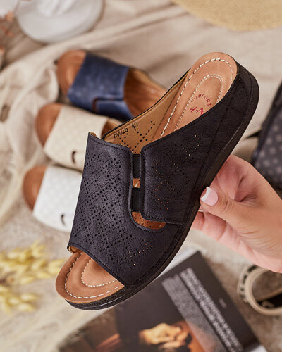 Royalfashion Naiste Mino lamedatallalised flip-flops