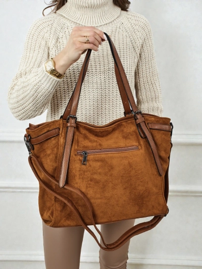 Women's shopper bag eco suede Daville