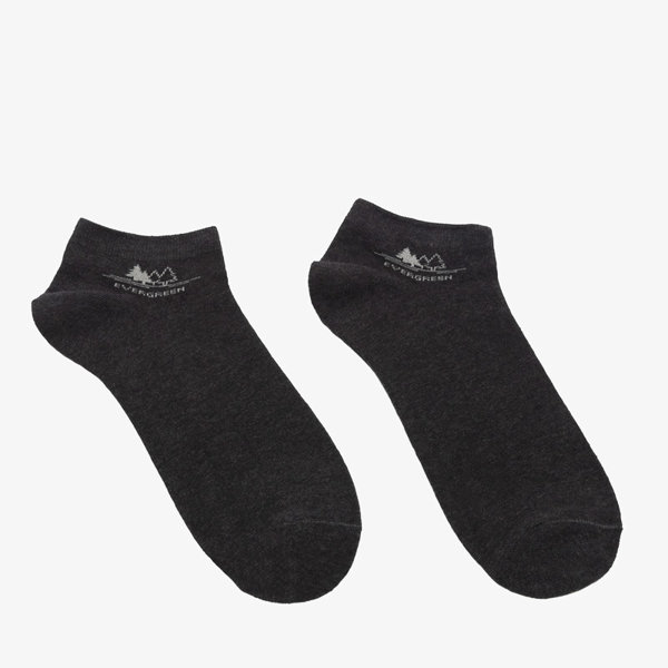 Dark gray men's ankle socks - Underwear