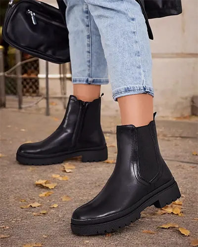 Royalfashion Women's eko leather Dovivas boots