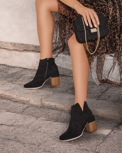 Royalfashion Женские замшевые сапоги eko Ovi