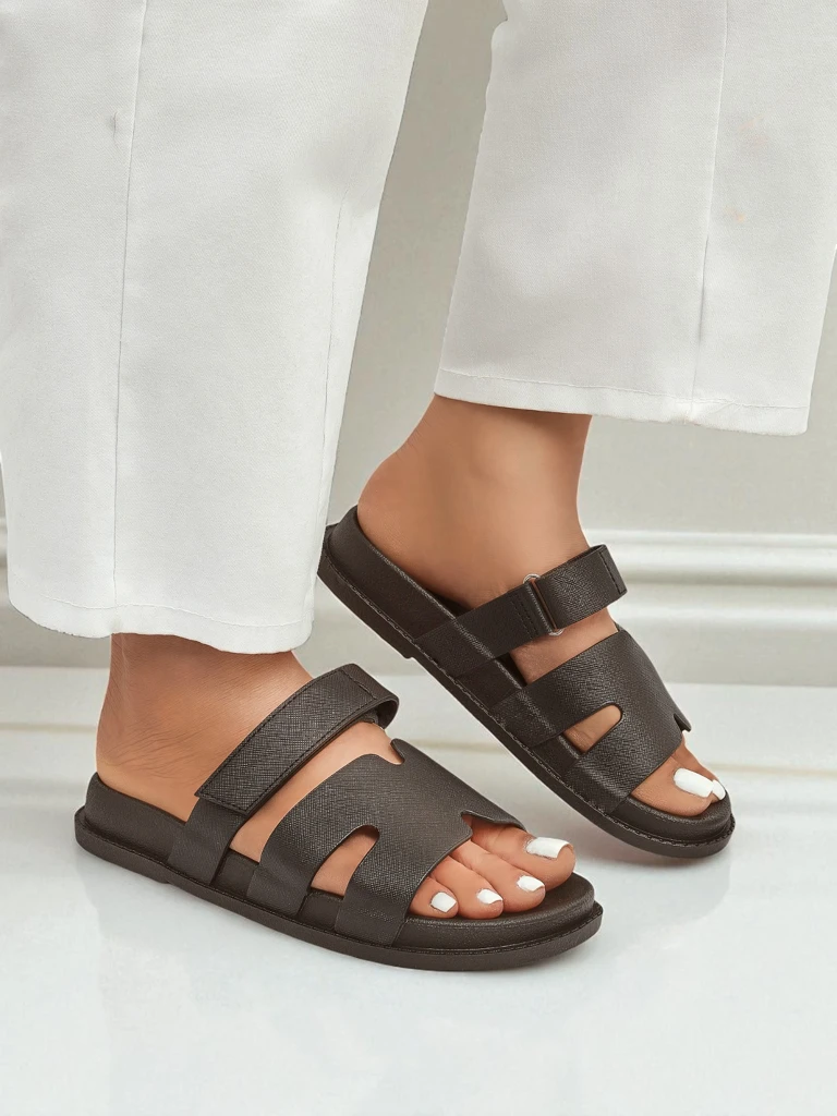 Royalfashion Women's eco-leather slides ReppiFlex