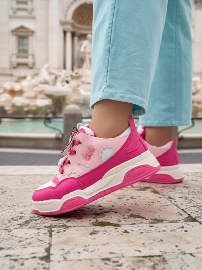 Royalfashion Women's Sports Sneakers on a Thick Sole Velocity