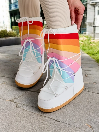 Royalfashion Kvinnur snow boot-stíl skór Tencce