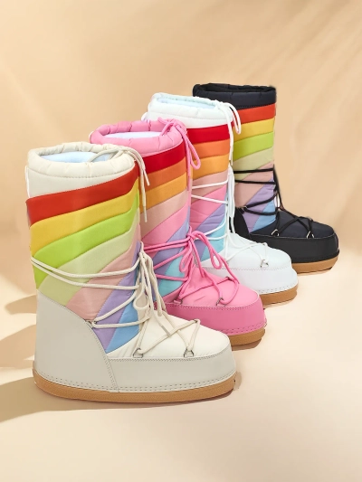 Royalfashion Women's snow boots a'la Tencce