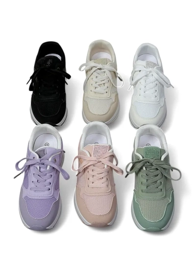 Royalfashion Women's sporty platform sneakers Revided