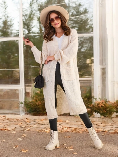Royalfashion knitted women's cardigan