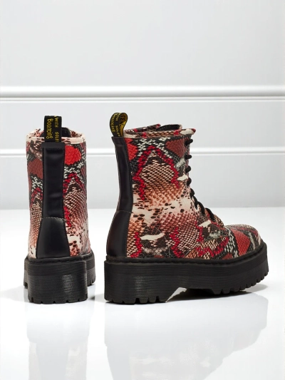 Women's Isadore Embossed Worker Boots