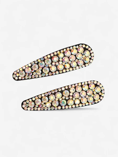 Royalfashion Hair clip with rhinestones Crystal Sparky